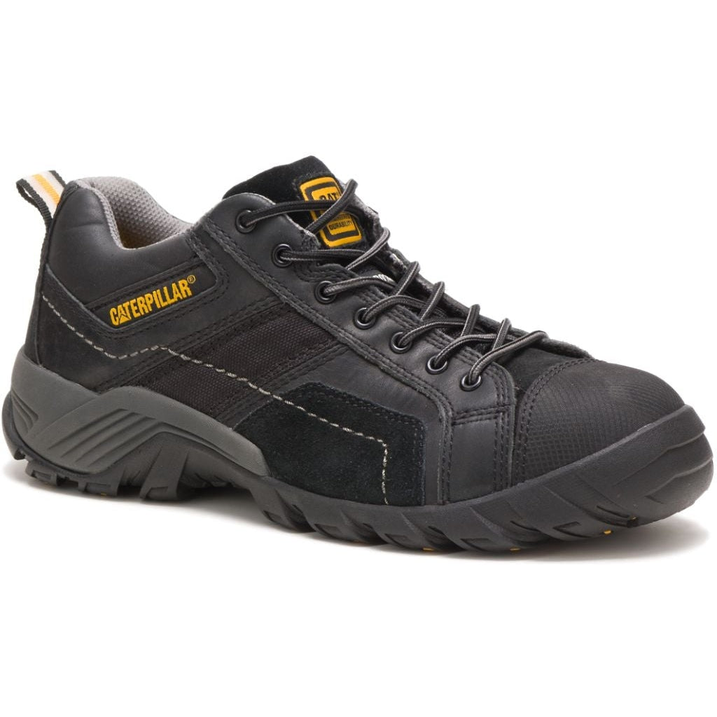 CAT Men's Argon Composite Toe Work Shoe - Black - P89955 - Overlook Boots