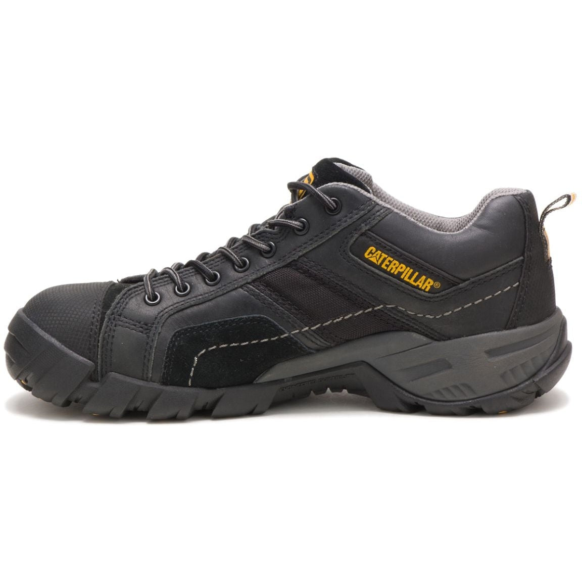 CAT Men's Argon Composite Toe Work Shoe - Black - P89955 - Overlook Boots