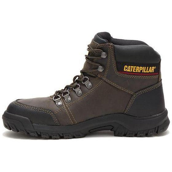 CAT Men's Outline Steel Toe Work Book - Dark Grey - P90802 - Overlook Boots