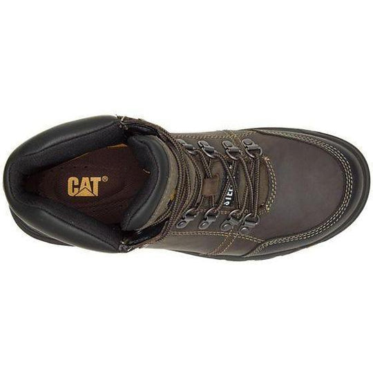 CAT Men's Outline Steel Toe Work Book - Dark Grey - P90802 - Overlook Boots