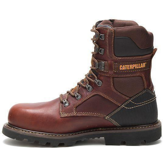CAT Men's Indiana 2.0 8" Steel Toe Waterproof Imported Work Boot - Brown - P90870 - Overlook Boots