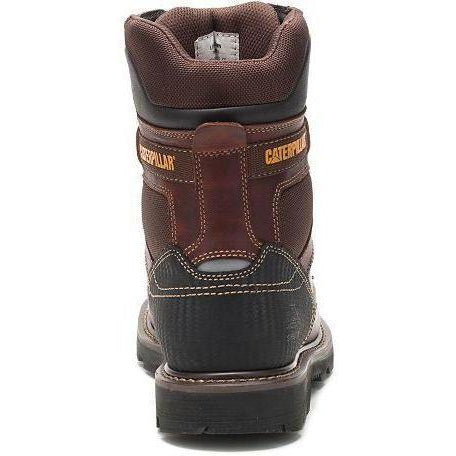 CAT Men's Indiana 2.0 8" Steel Toe Waterproof Imported Work Boot - Brown - P90870 - Overlook Boots