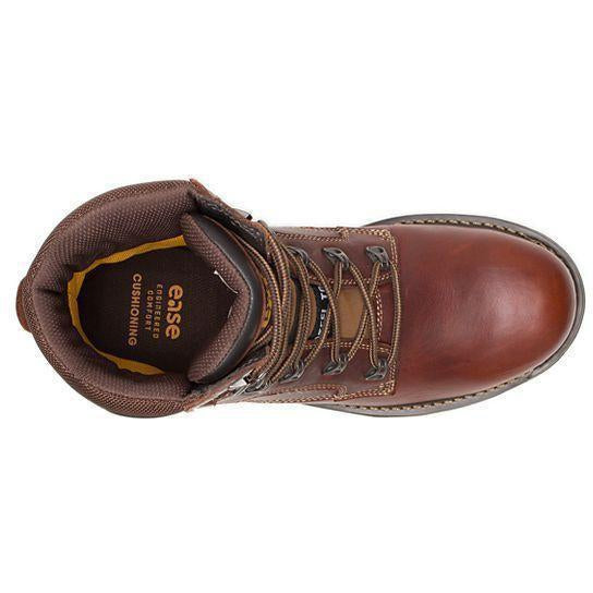 CAT Men's Indiana 2.0 8" Steel Toe Waterproof Imported Work Boot - Brown - P90870 - Overlook Boots