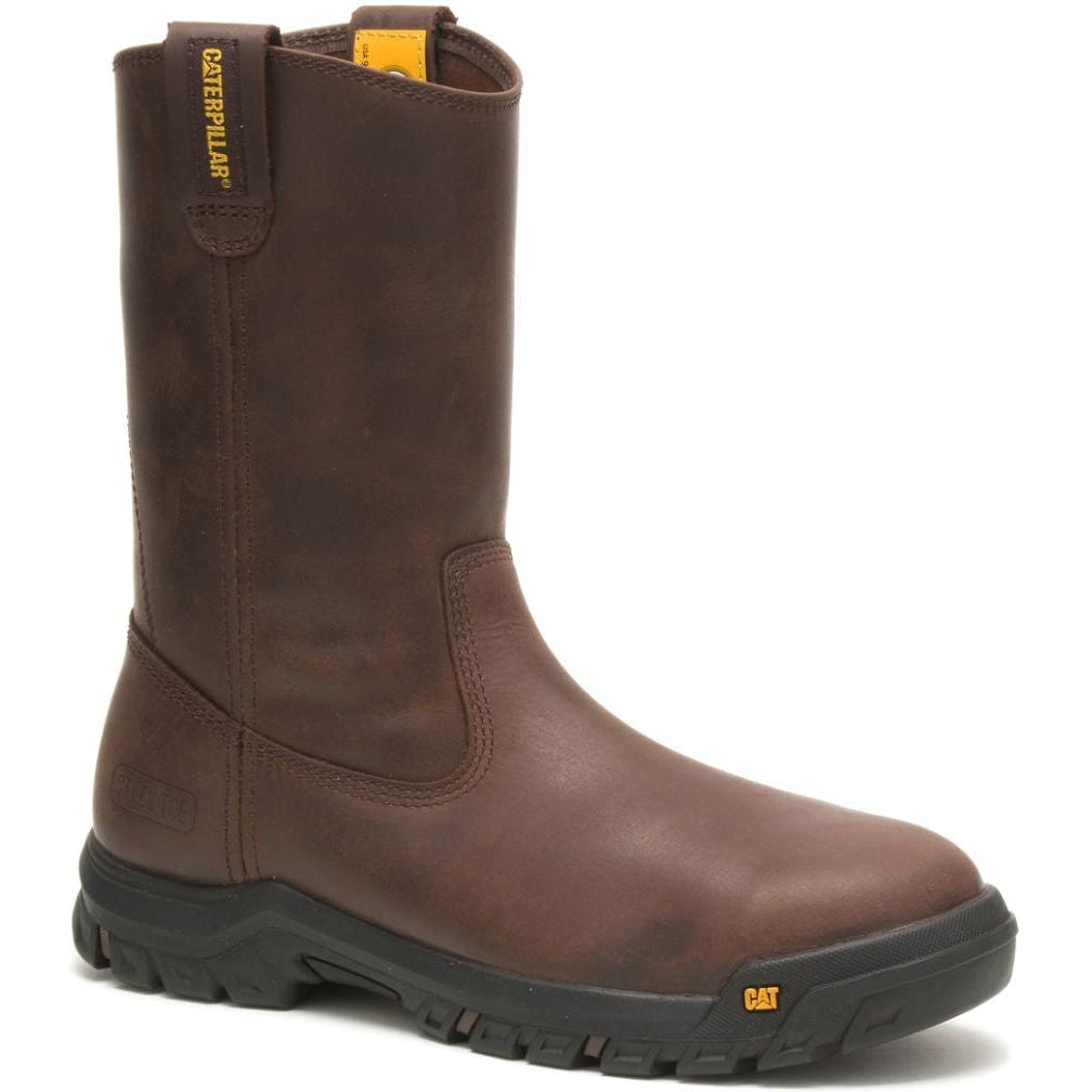 CAT Men's Drawbar Steel Toe Work Boot - Summer Brown - P91155 - Overlook Boots
