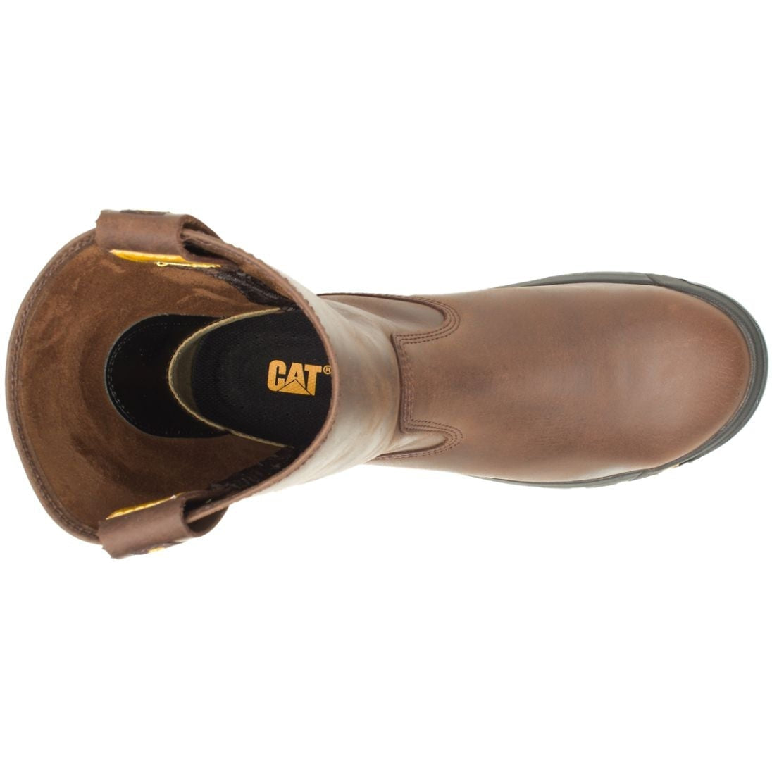 CAT Men's Drawbar Steel Toe Work Boot - Summer Brown - P91155  - Overlook Boots