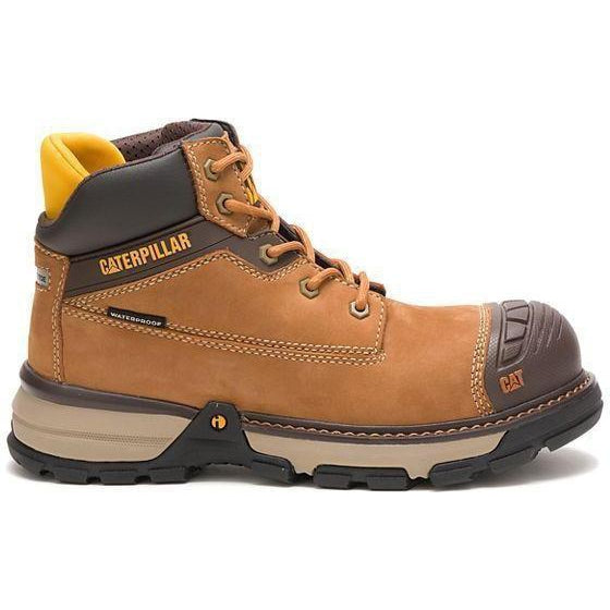 CAT Women's Excavator Superlite Nano Toe Waterproof Work Boot - Brown - P91199 - Overlook Boots