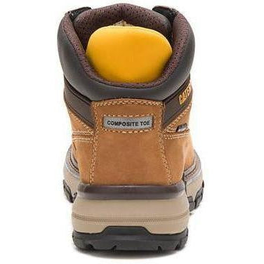 CAT Women's Excavator Superlite Nano Toe Waterproof Work Boot - Brown - P91199 - Overlook Boots