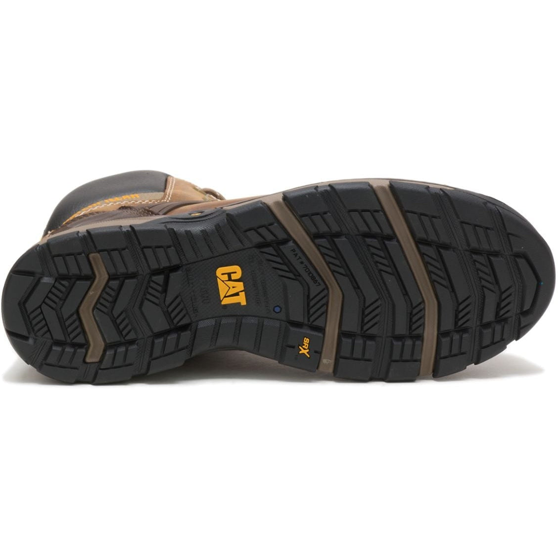 CAT Men's Superlite Waterproof Carbon Composite Toe Work Boot - Dark Biege - P91218 - Overlook Boots