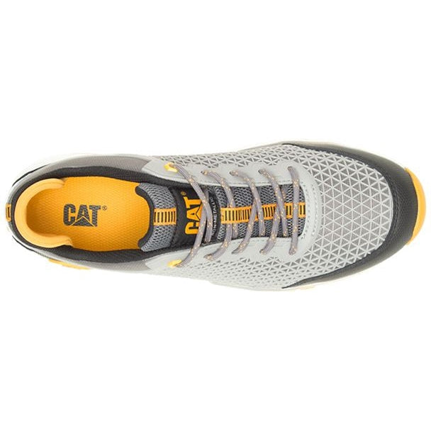 CAT Men's Streamline 2.0 Composite Toe Slip Resistant Original Work Shoe -Charcoal- P91346 - Overlook Boots