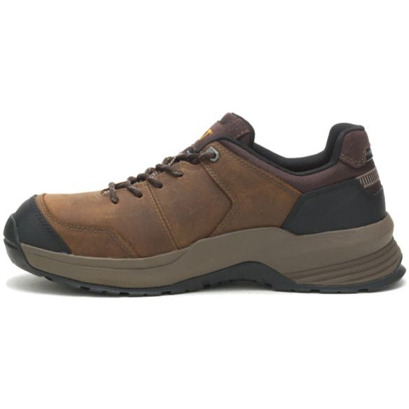 Cat Men's Streamline 2.0  Leather Comp Toe Work Shoe - Clay - P91350  - Overlook Boots