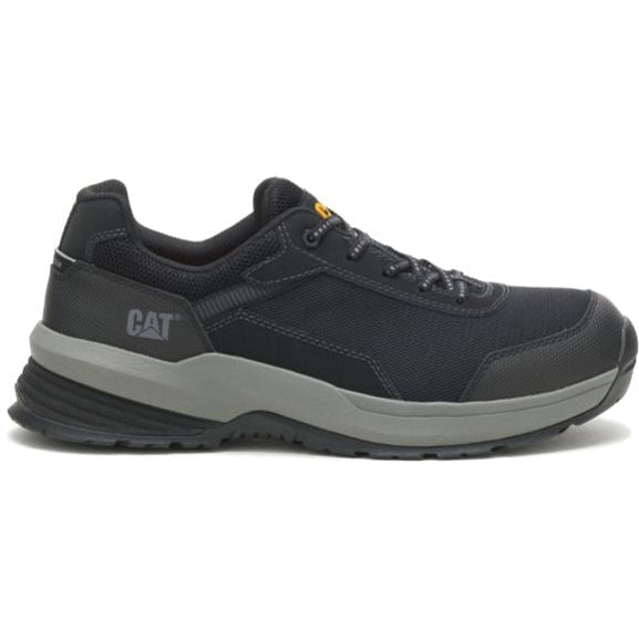 Cat Men's Streamline 2.0  Mesh Composite Toe Work Shoe - Black - P91352 7 / Medium / Black - Overlook Boots