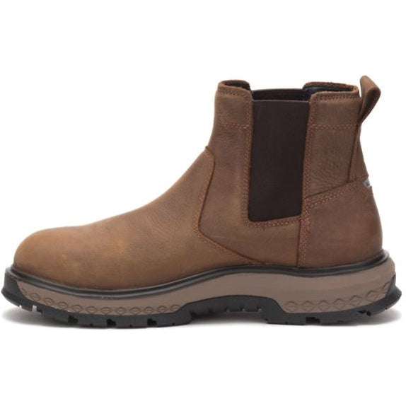 CAT Men's Exposition Alloy Toe Chelsea Work Boot - Pyramid - P91369 - Overlook Boots