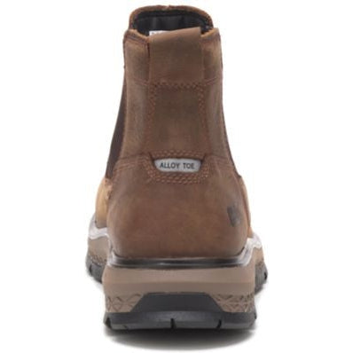 CAT Men's Exposition Alloy Toe Chelsea Work Boot - Pyramid - P91369 - Overlook Boots