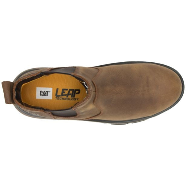 CAT Men's Exposition Alloy Toe Chelsea Work Boot - Pyramid - P91369 - Overlook Boots