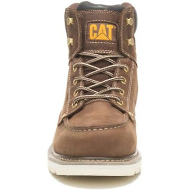 CAT Men's Calibrate Waterproof Steel Toe Work Boot -Khaki- P91420 - Overlook Boots