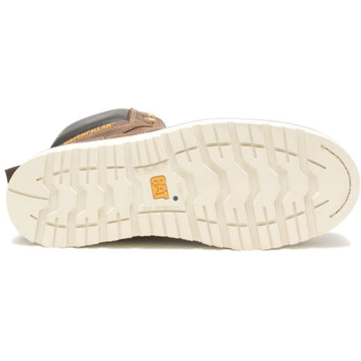 CAT Men's Calibrate Waterproof Steel Toe Work Boot -Khaki- P91420 - Overlook Boots