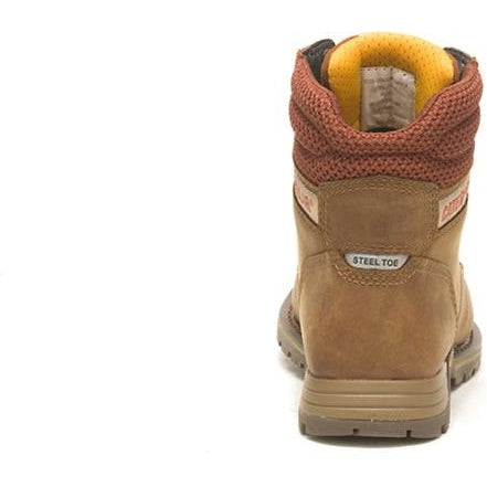 CAT Women's Paisley 6" Steel Toe Slip Resistant Work Boot -Pyramid- P91573 - Overlook Boots