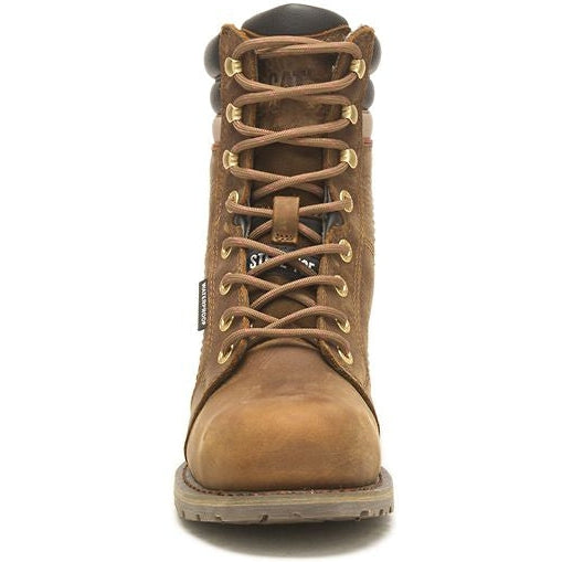 CAT Women's Echo Steel Toe Waterproof Slip Resistant Work Boot -Pyramid- P91575 - Overlook Boots
