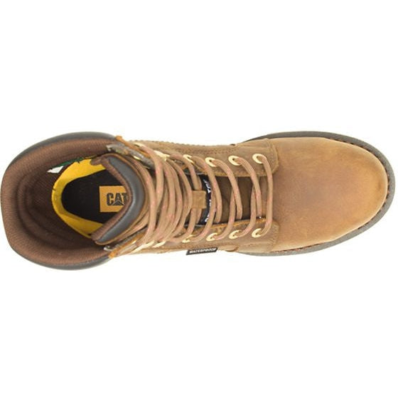 CAT Women's Echo Steel Toe Waterproof Slip Resistant Work Boot -Pyramid- P91575 - Overlook Boots