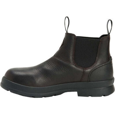 Muck Men's Chore Farm Leather Chelsea Waterproof Work Boot - Black - CCLP-900 - Overlook Boots