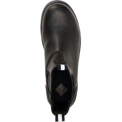 Muck Men's Chore Farm Leather Chelsea Waterproof Work Boot - Black - CCLP-900 - Overlook Boots