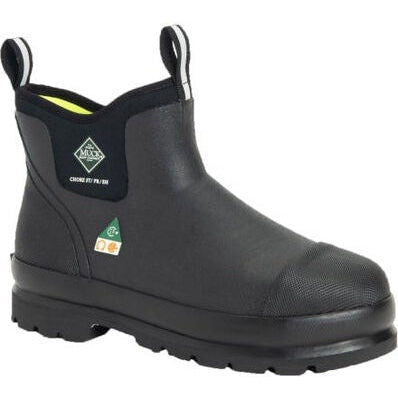 Muck Men's CC Chelsea Steel Toe WP PR Work Boot - Black - CCST-CSA 5 / Black - Overlook Boots