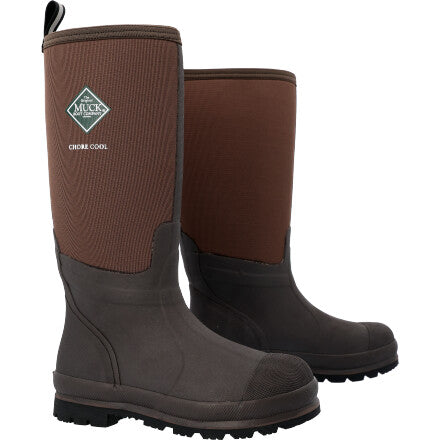 Muck Men's Chore Xpress Cool™ Tall 17" WP Rubber Work Boot - Brown - CHCT-900 16 / Brown / Medium - Overlook Boots