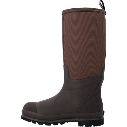 Muck Men's Chore Xpress Cool Tall 17" Waterproof Rubber Work Boot - Brown - CHCT-900 - Overlook Boots