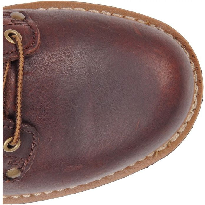 Carolina Men's Elm Logger 8" Steel Toe Slip Resistant Work Boot -Brown- 1821 - Overlook Boots