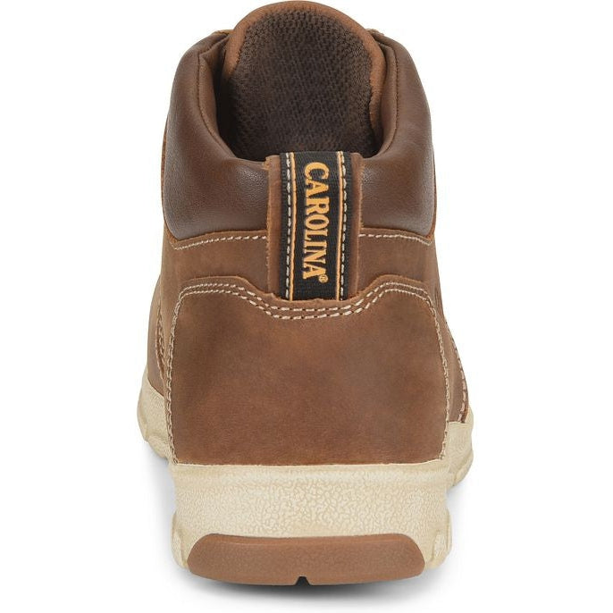 Carolina Men's S-117 Aloy Toe Slip Resistant Hiker Work Boot -Brown- CA5570 - Overlook Boots