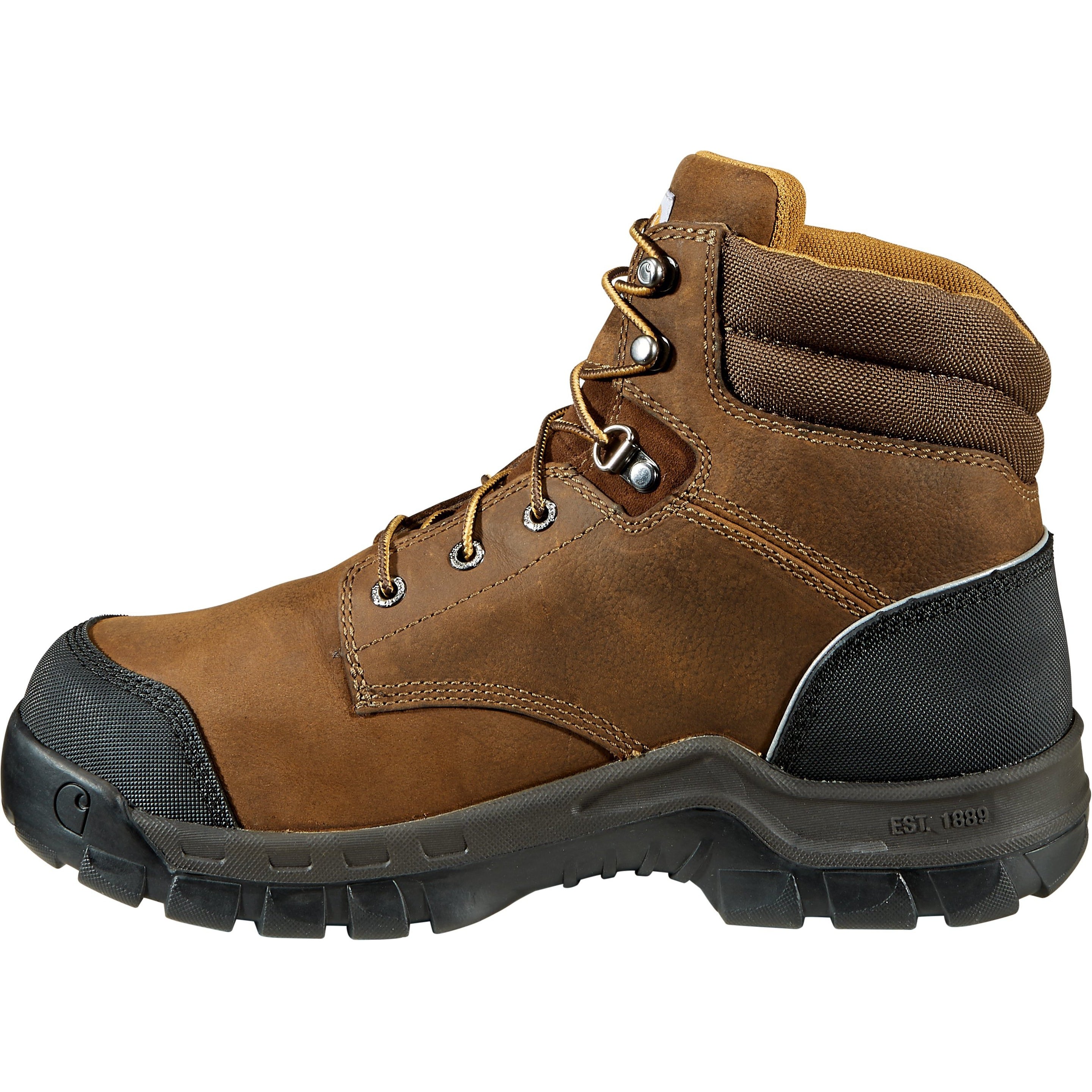 Carhartt Men's 6" Composite Toe Waterproof Metguard Work Boot - Brown - CMF6720 - Overlook Boots