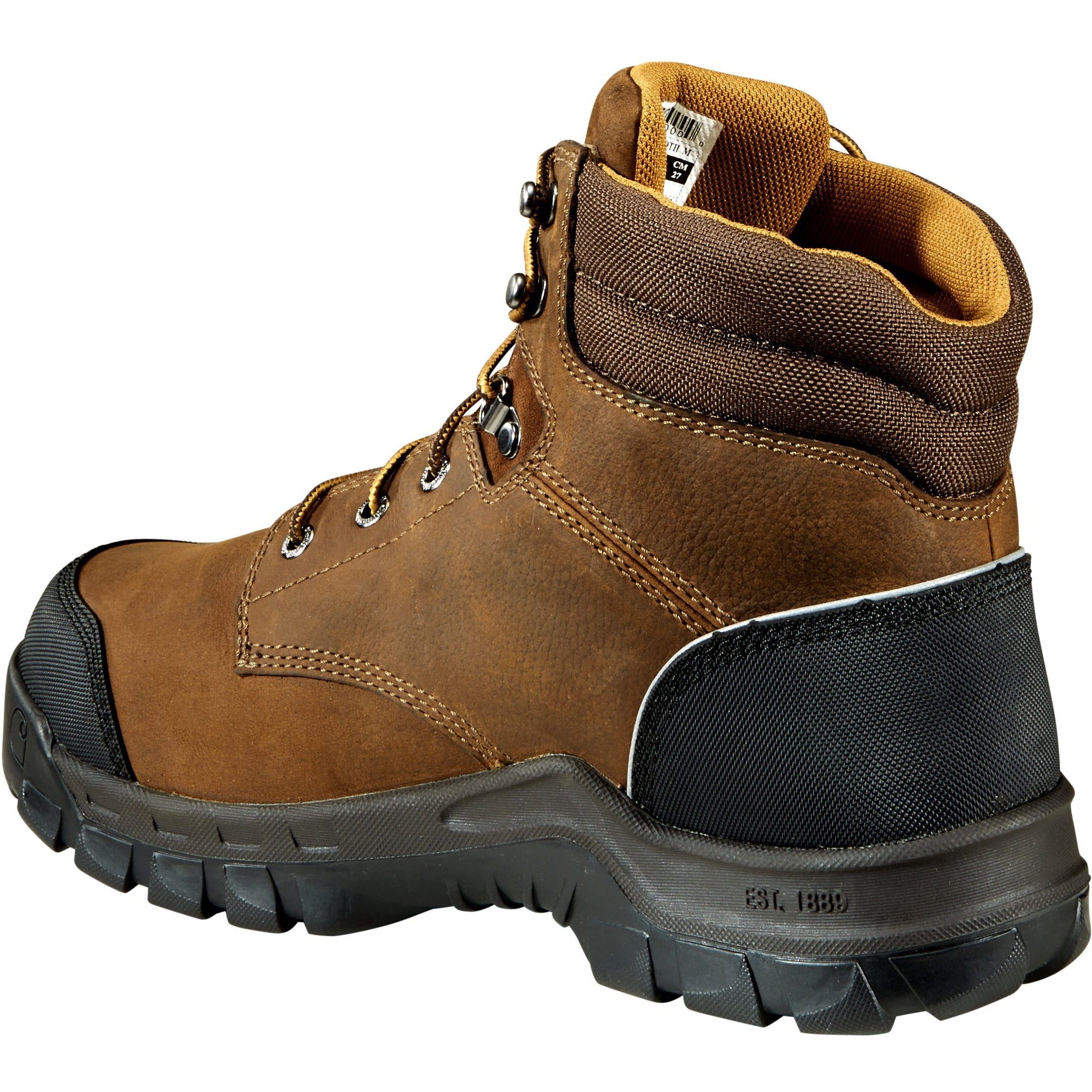 Carhartt Men's 6" Composite Toe Waterproof Metguard Work Boot - Brown - CMF6720 - Overlook Boots