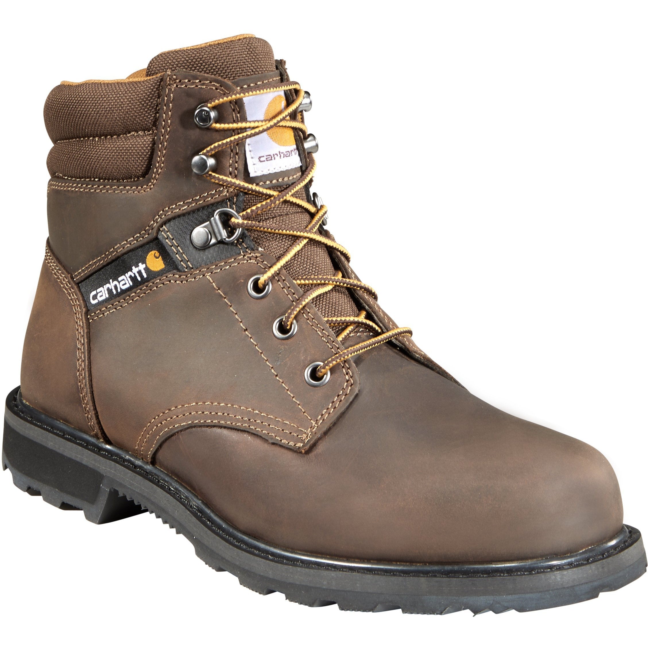 Carhartt Men's 6" Soft Toe Work Boot - Brown - CMW6174 8 / Medium / Brown - Overlook Boots