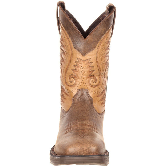 Durango Men's Ultra-Lite 11" Square Toe Western Boot - Brown - DDB0109 - Overlook Boots