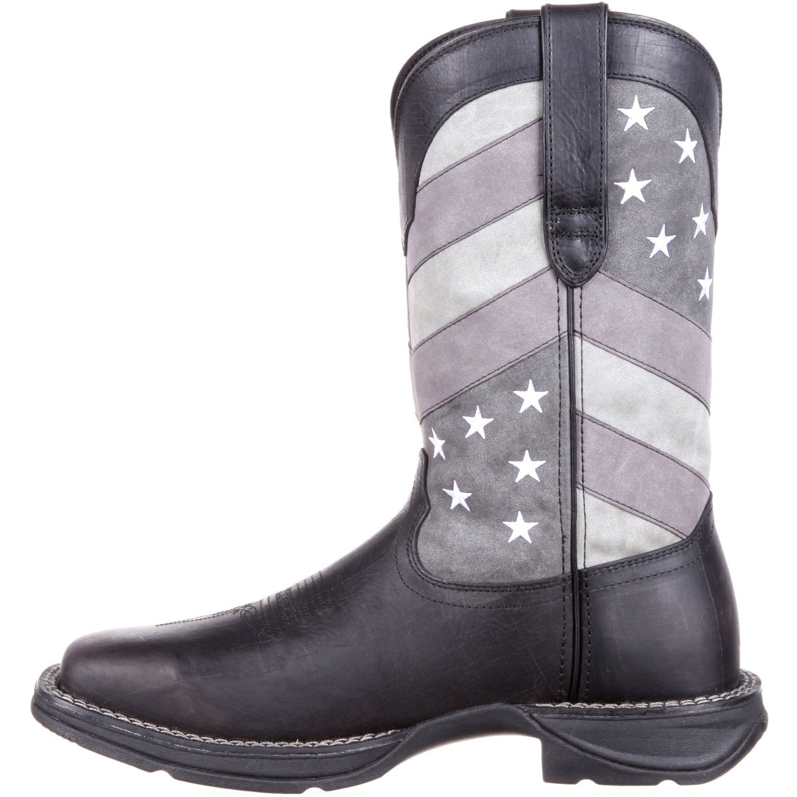 Durango Men's Rebel Faded Flag 12" Square Toe Western Boot - DDB0125  - Overlook Boots