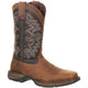 Durango Men's Rebel 12" Square Toe Pull-On Western Boot Chocolate DDB0135 7.0 / Medium / Brown - Overlook Boots