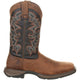 Durango Men's Rebel 12" Square Toe Pull-On Western Boot Chocolate DDB0135 - Overlook Boots