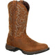 Durango Men's Rebel 12" Round Toe Waterproof Western Boot - Brown - DDB0163 7.0 / Medium / Brown - Overlook Boots