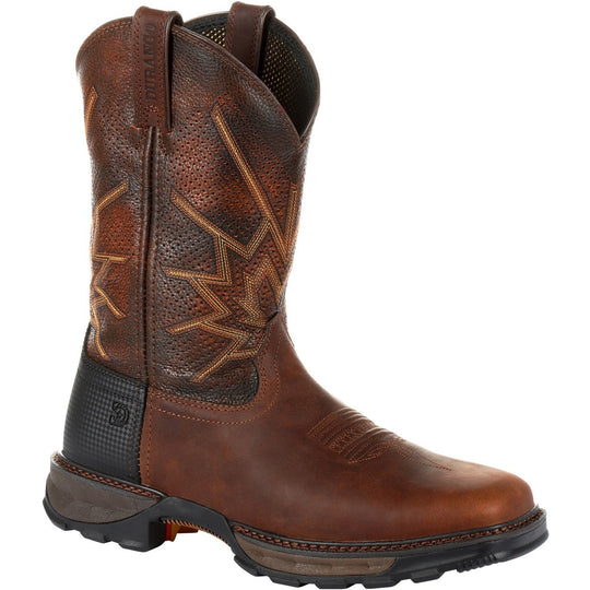 Durango Men's Maverick XP Ventilated 11" Western Work Boot - DDB0204 7.0 / Medium / Tobacco - Overlook Boots