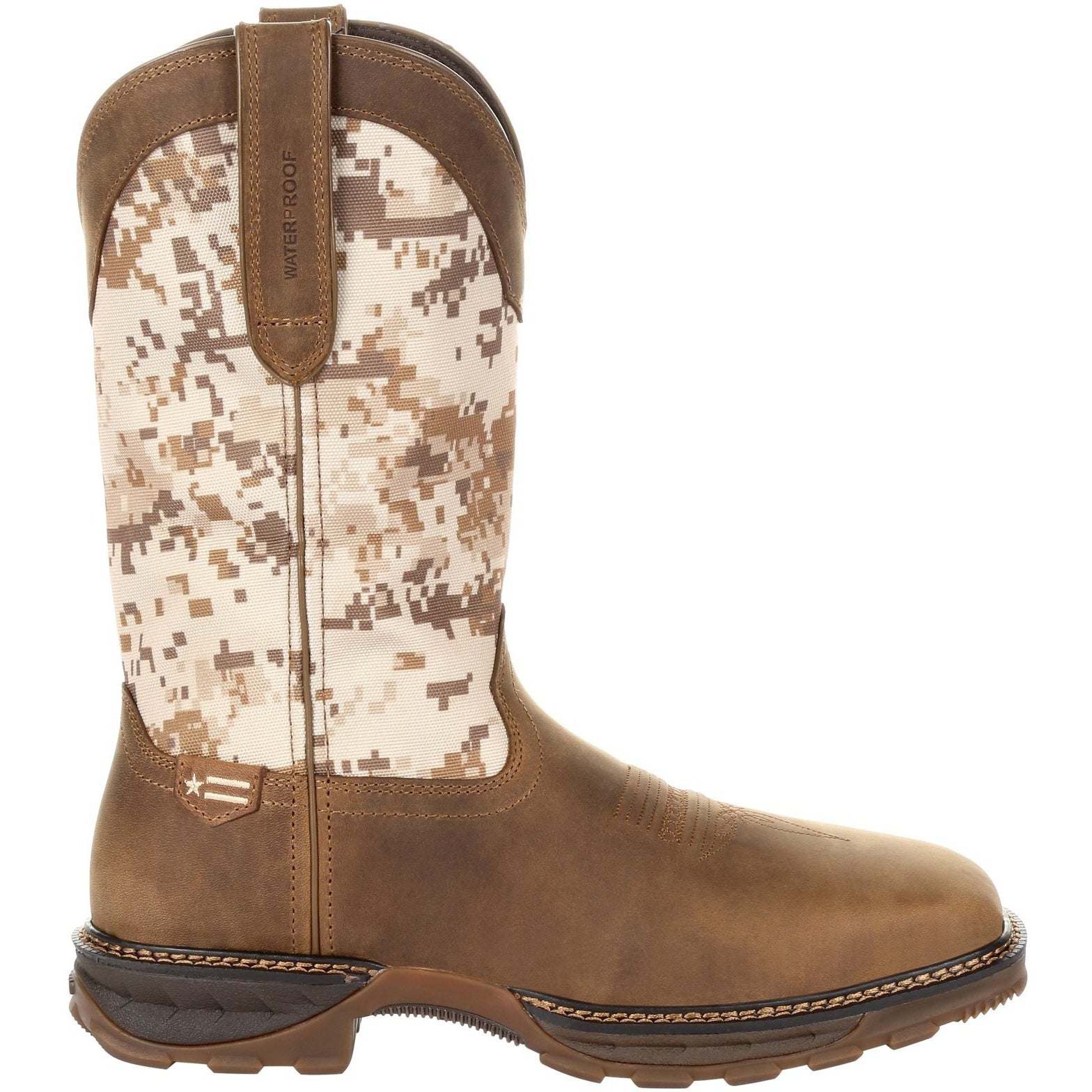 Durango Men's Maverick XP 12" Steel Toe Waterproof Western Work Boot - DDB0207 - Overlook Boots