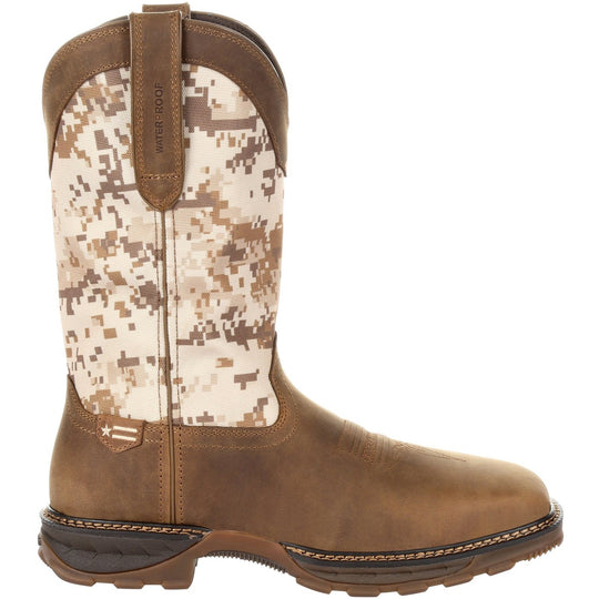 Durango Men's Maverick XP 12" Steel Toe Waterproof Western Work Boot - DDB0207 - Overlook Boots