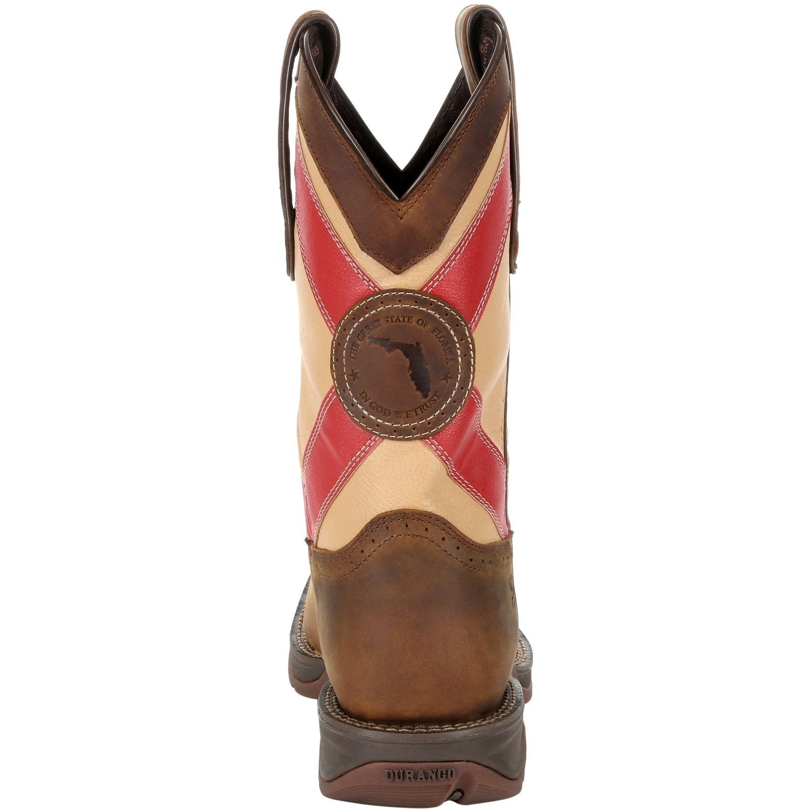 Durango Men's Rebel 11" Square Toe Western Boot - Brown - DDB0233 - Overlook Boots