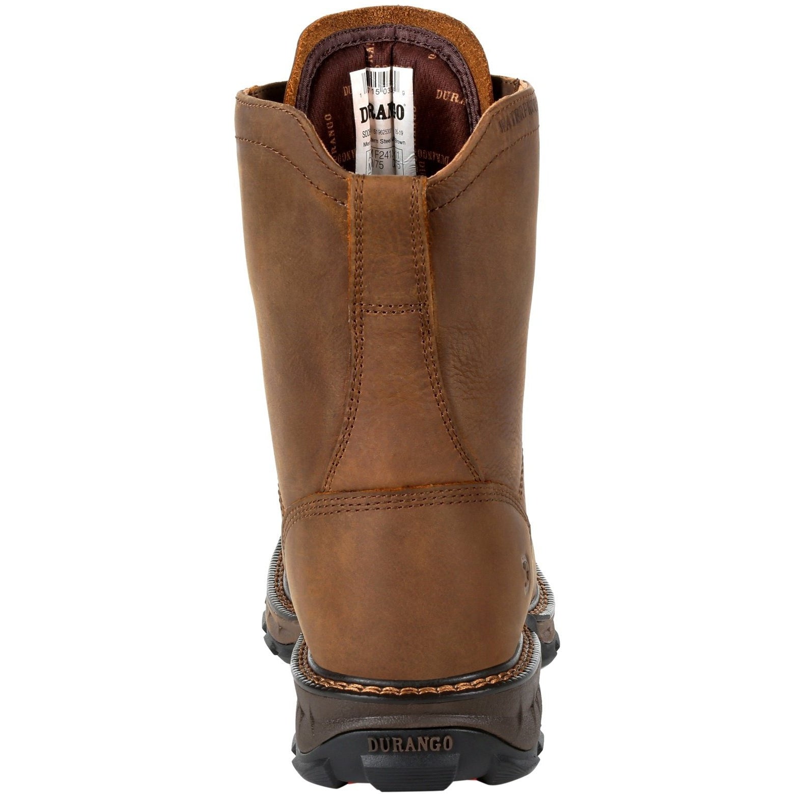 Durango Men's Maverick XP Lacer 8" Steel Toe Waterproof Work Boot - DDB0267 - Overlook Boots