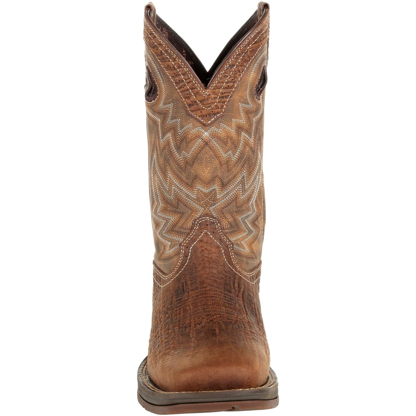 Durango Men's Rebel 11" Square Toe Western Boot- Trail Brown - DDB0271 - Overlook Boots
