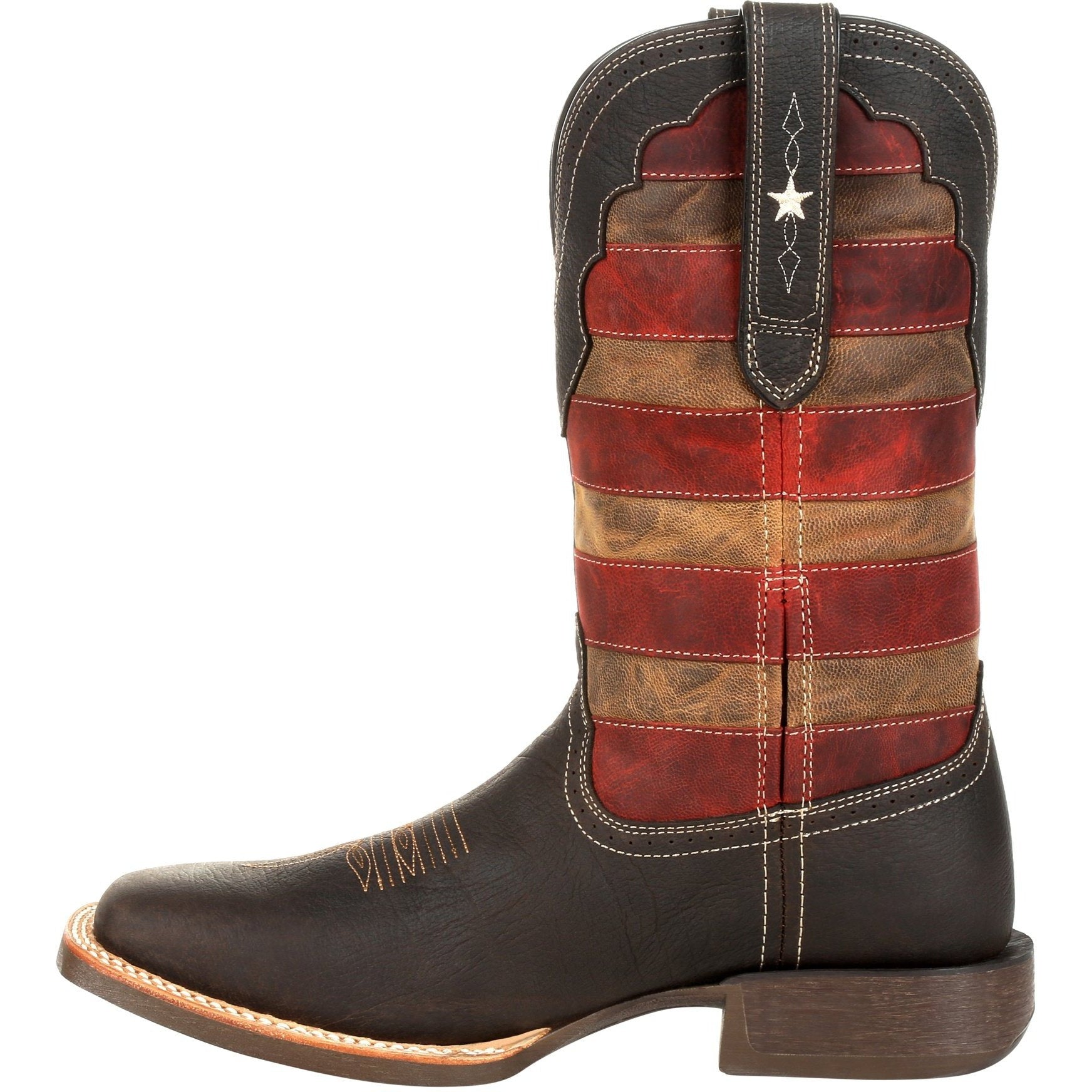 Durango Men's Rebel Pro Vintage Flag 12" Square Toe Western Boot - DDB0303 - Overlook Boots