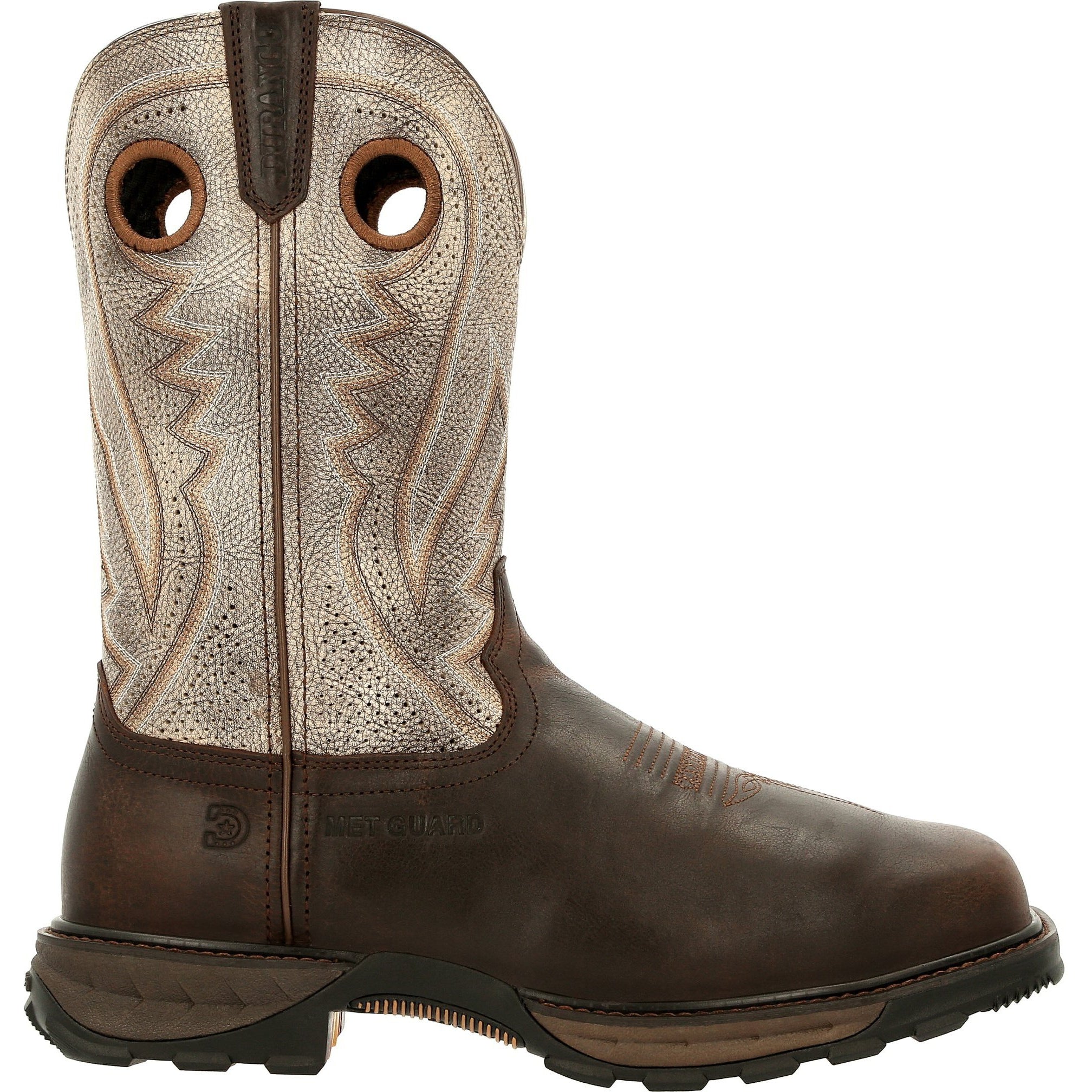 Durango Men's Maverick XP 11" Composite Toe Metguard Western Work Boot - DDB0331 - Overlook Boots