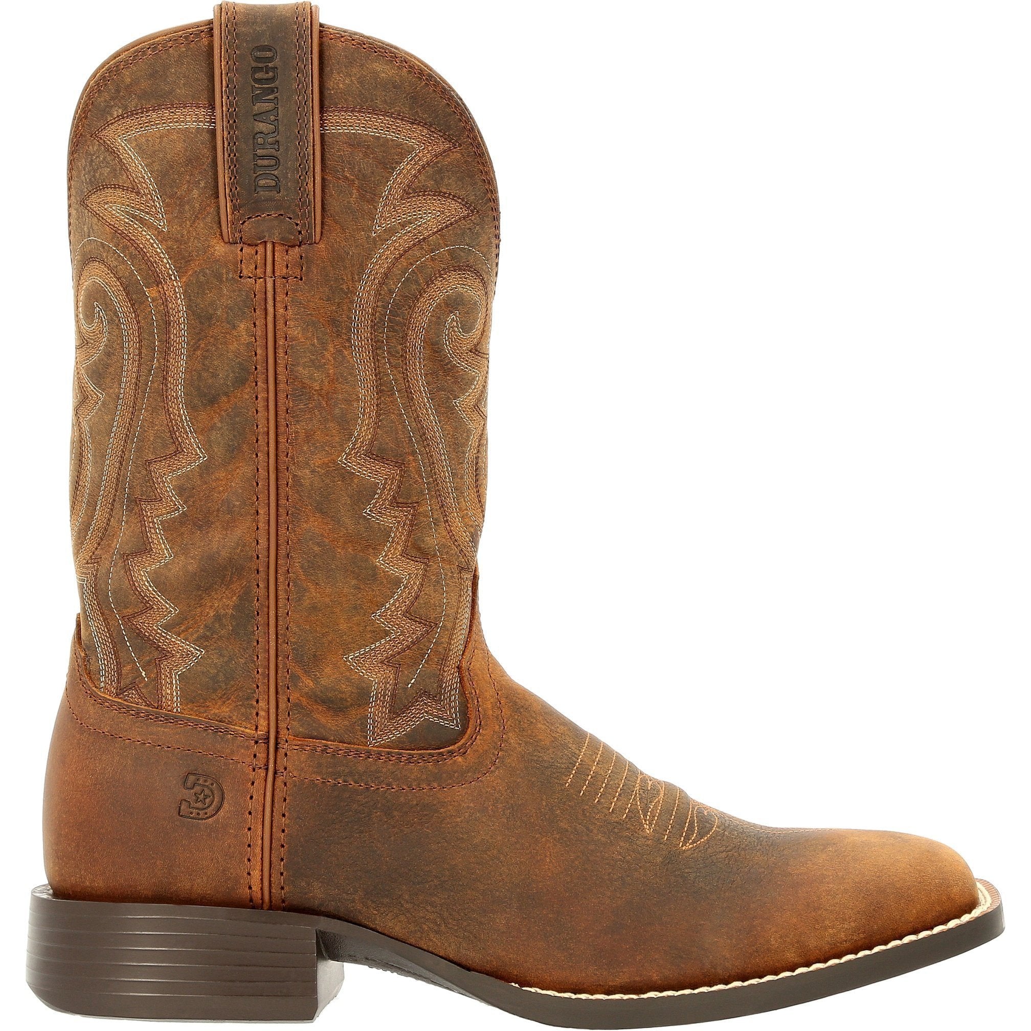 Durango Men's Westward 11" Square Toe Pull-On Western Boot - DDB0342 - Overlook Boots