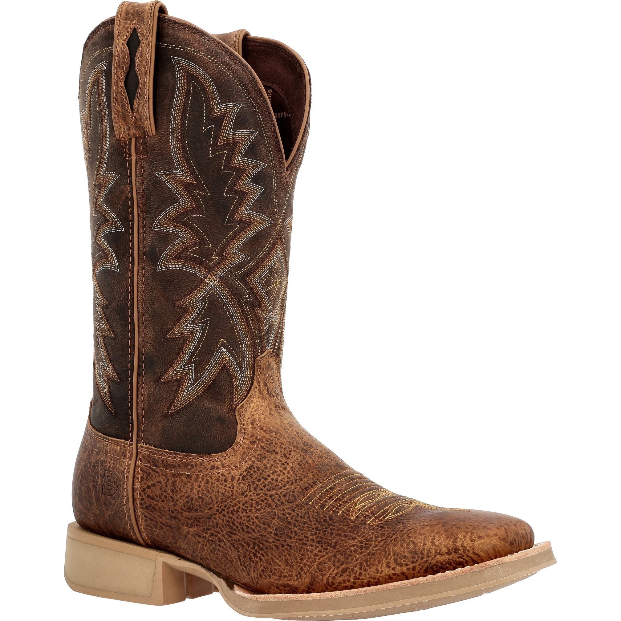 Durango Men's Rebel Pro Lite 12" Square Toe Western Boot - DDB0357 8 / Medium / Tan - Overlook Boots