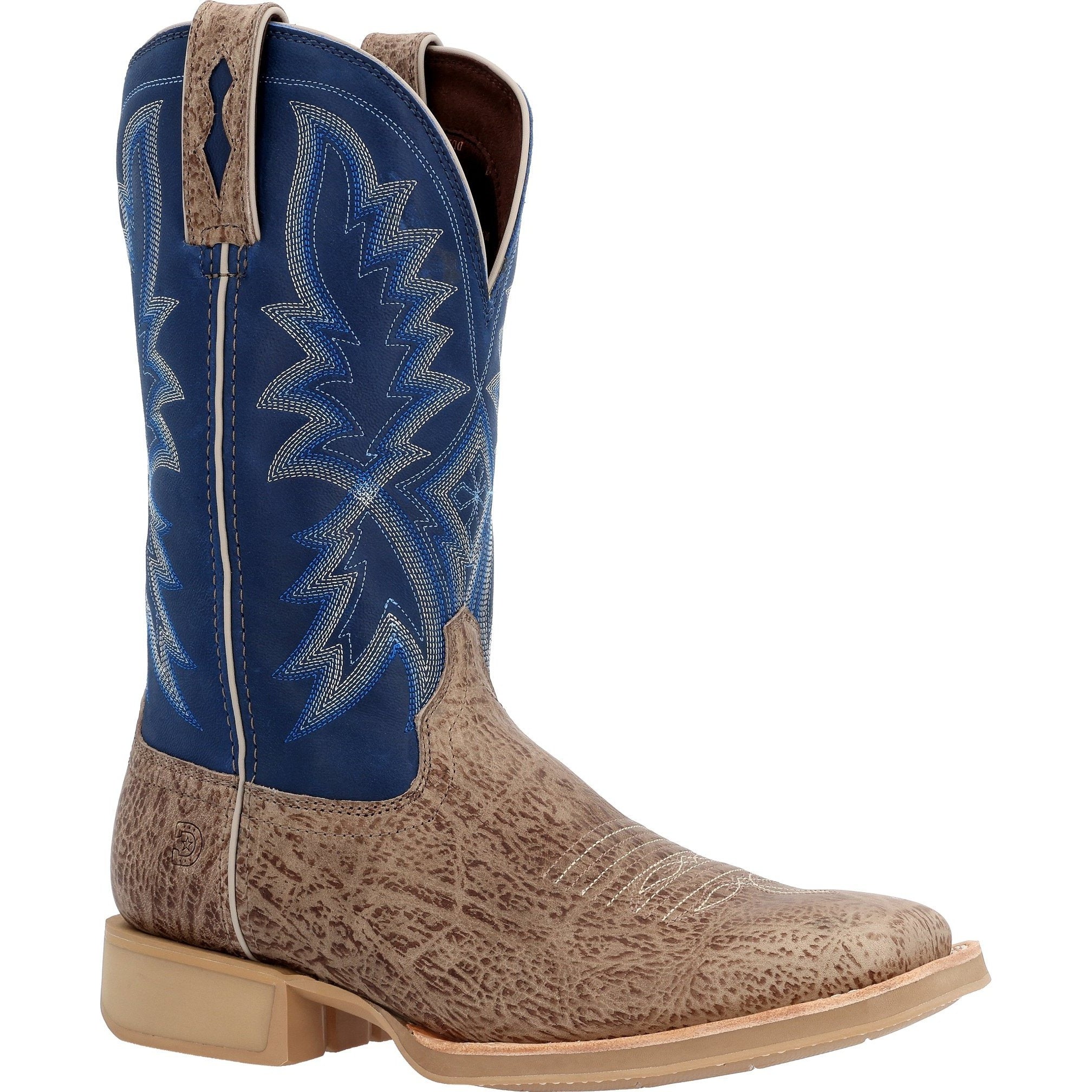Durango Men's Rebel Pro Lite 12" Square Toe Western Boot - DDB0358 8 / Medium / Blue - Overlook Boots