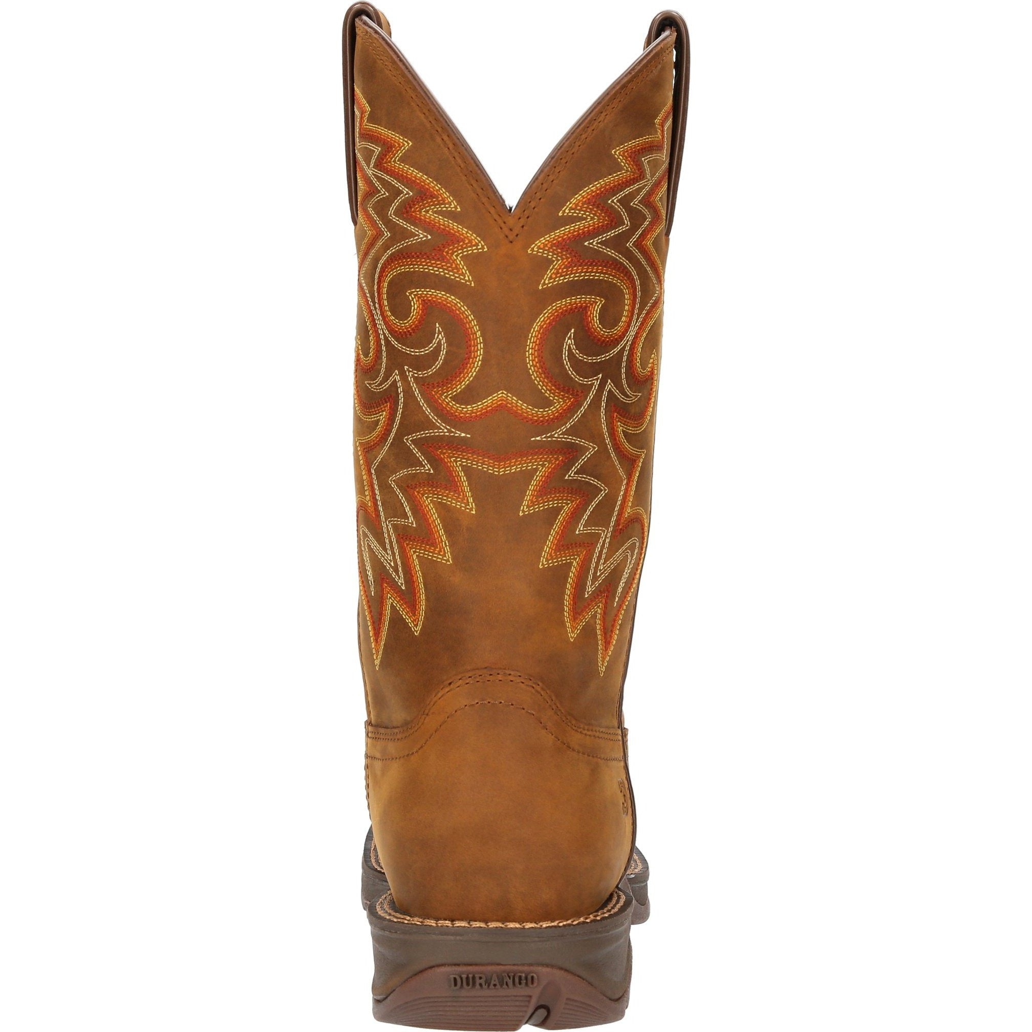 Durango Men's Rebel 12" Square Toe Waterproof Western Boot - Russet - DDB0361 - Overlook Boots